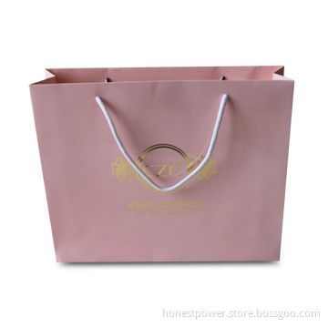 Paper Gift Bag with Foiled Stamped Logo, Customized Specifications and Designs are Welcome